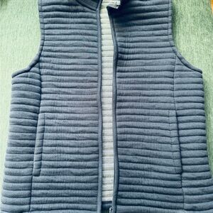 Petit Bateau Navy Quilted Jacket